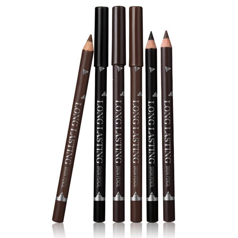 Long Lasting Eyebrow Pencil, 12pcs/Set Waterproof Eyebrow Pencil, Brow Styling Pen for Women Girls, Makeup Tool