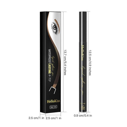 Makeup Liquid Eyebrow Pencil, 1 Count Long Lasting Non-Smudge Eyebrow Pencil For Women Girls