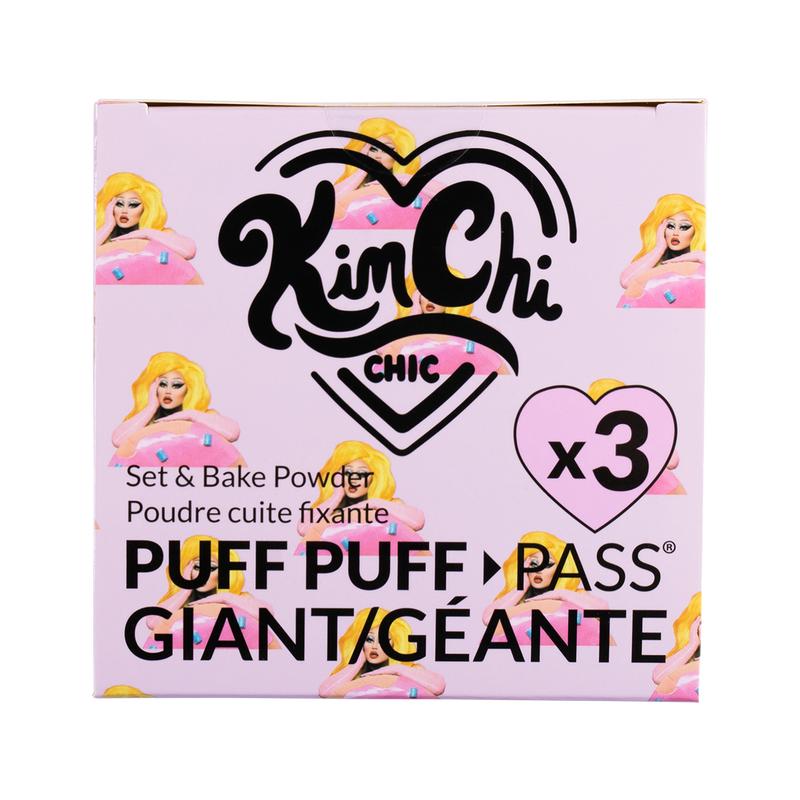 Giant Puff Puff Pass Set & Bake Powder with Rice Powder and Vitamin-E