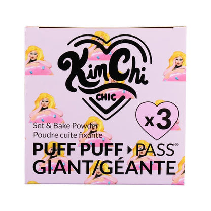 Giant Puff Puff Pass Set & Bake Powder with Rice Powder and Vitamin-E