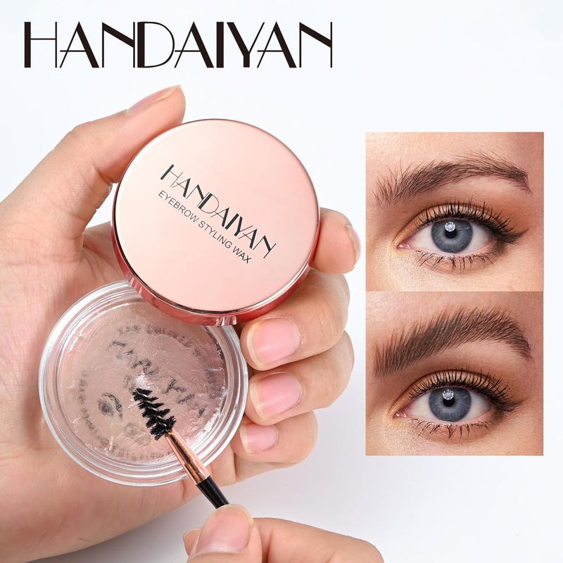 Eyebrow Cosmetic Wax for Women,?Waterproof Long Lasting Eyebrow Gel, Eyebrow Makeup Tool for Daily Use, Cosmetic Gift