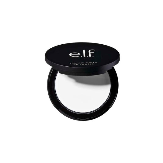 e.l.f., Perfect Finish HD Powder, Convenient, Portable Compact, Fills Fine Lines, Blurs Imperfections, Soft, Smooth Finish, Anytime Wear, 0.28 Oz Makeup Color