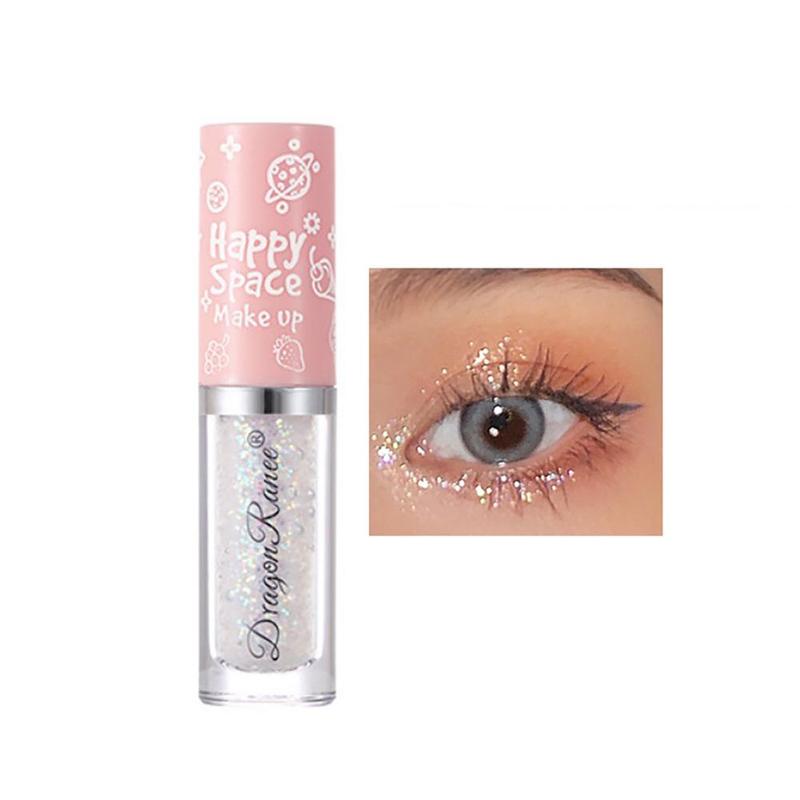 Multifunctional Glitter Eyeshadow, Pearlescent High Pigmented Blendable Eye Shadow, Long-lasting Easy-coloring Eye Makeup Products