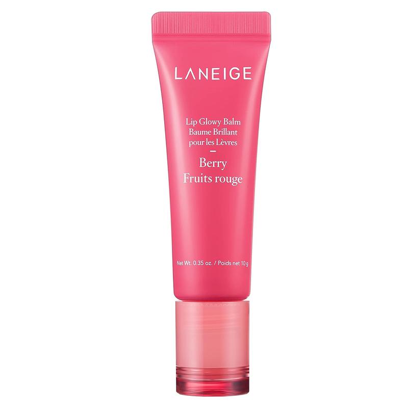 LANEIGE Lip Glowy Balm, Berry, Lip Gloss, Hydrate Lips, Shea Butter, Murumuru