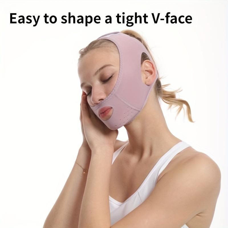 Chin & Face Wrapping Bandage Cover, Bedroom Accessories Breathable Face Lifting Band for Women Girls, Gym Accessories, Back to School?Summer Gift