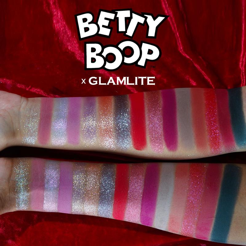 Betty Boop x Glamlite Palette