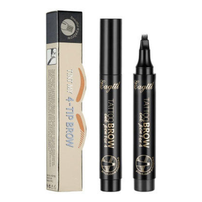 Waterproof Long Lasting Eyebrow Pencil, 1 Count Eyebrow Makeup Tool, Brow Shading & Filling Pencil