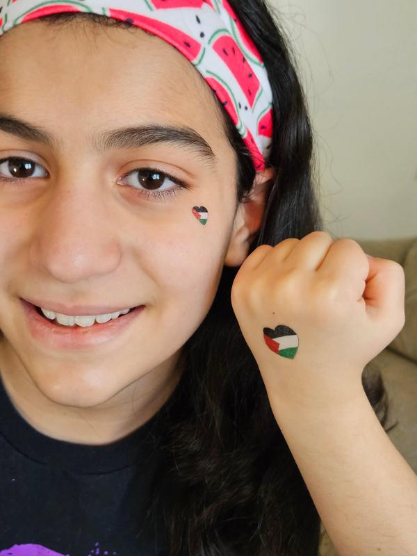 Palestine Temporary Tattoos