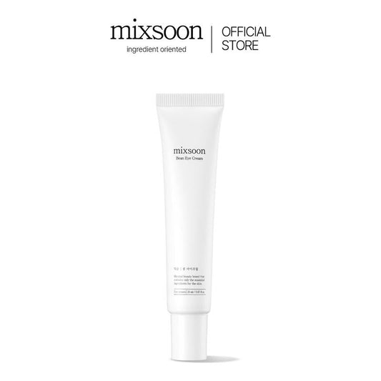 [mixsoon Official Store] Bean Eye Cream 20ml, Skin Soothing Eye Cream, Clear and Resilient Eye Cream, Anti Wrinkle and Anti Aging Eye Cream, Hypoallergenic Eye Cream, Korean Skincare, Viral Eye Cream Comfort Flower