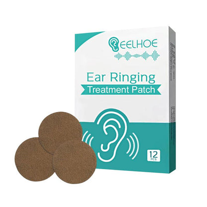 Ear Ringing Care Patches, 12pcs/set Plant Extract Facial Patches, Personal Skincare Tools For Men & Women