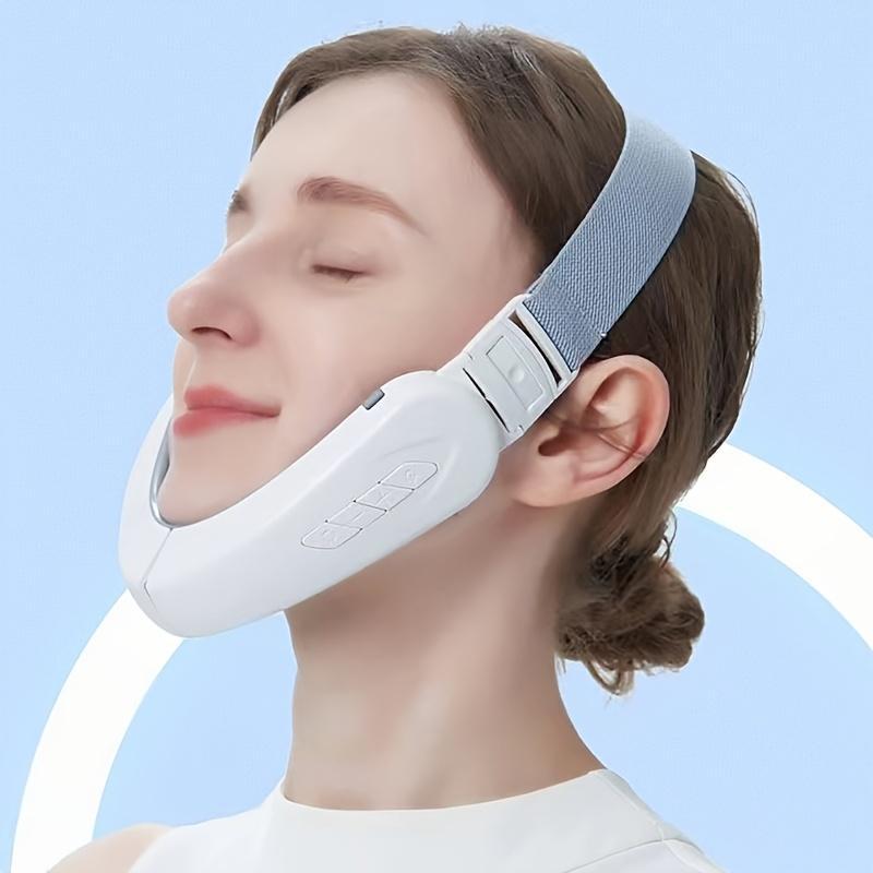 1 Piece V-shaped Intelligent Slimming Face Instrument, Helps Lifting & Tightening Facial Massage Tool, Portable Skincare Tools For Women