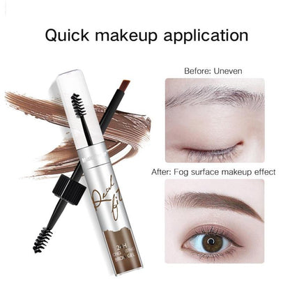 Waterproof Long Lasting Eyebrow Gel, 1 Count Eye Brow Styling Makeup Products For Women