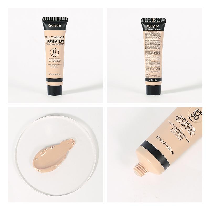 30ml Long Lasting Foundation, Natural Concealer Foundation, Moisturizing Makeup Cream, Daily Makeup Products