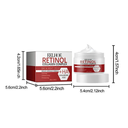 Moisturizing Retinol Collagen Complex Day & Night Cream, Brightening & Firming Facial Lotion, Beauty & Personal Care Product