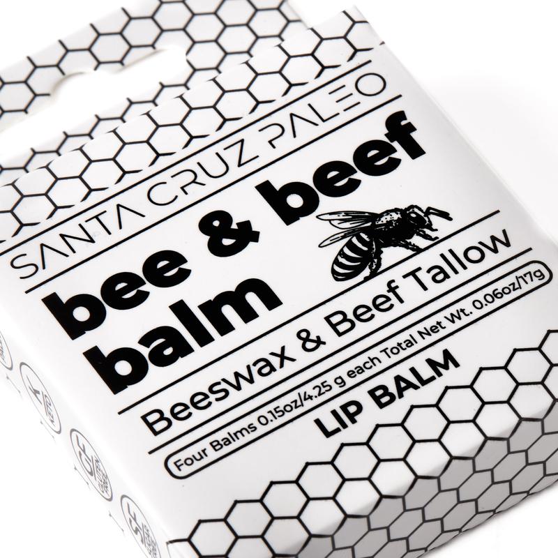 Santa Cruz Paleo Bee & Beef Balm (4 Pack)