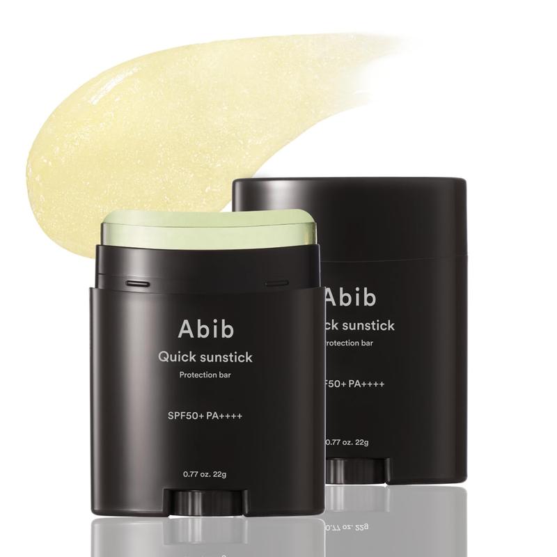 Abib Quick Sunstick Protection Bar SPF50+ 0.77 fl oz/22 g Sun Care Compact Facial Pack Skincare Sunscreen Flawless Uv Comfort