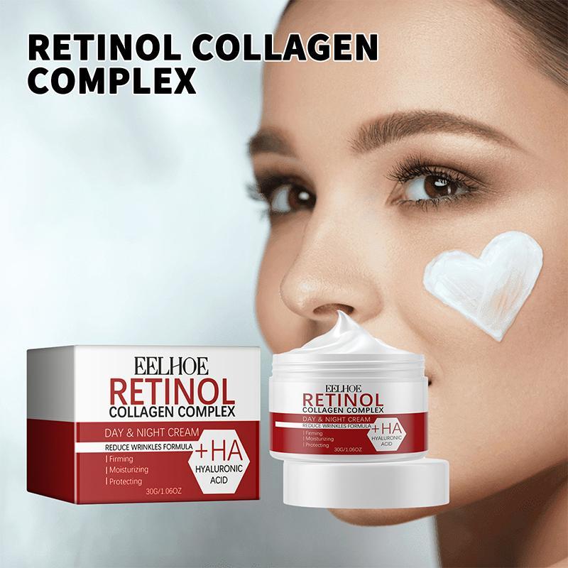 Moisturizing Retinol Collagen Complex Day & Night Cream, Brightening & Firming Facial Lotion, Beauty & Personal Care Product