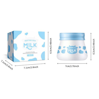 Milk Moisturizing Face Cream, Hydrating Face Moisturizer, Comfort and Lift Facial Skin, Face Lotion Facial Essence Cream, Summer Skincare Gift