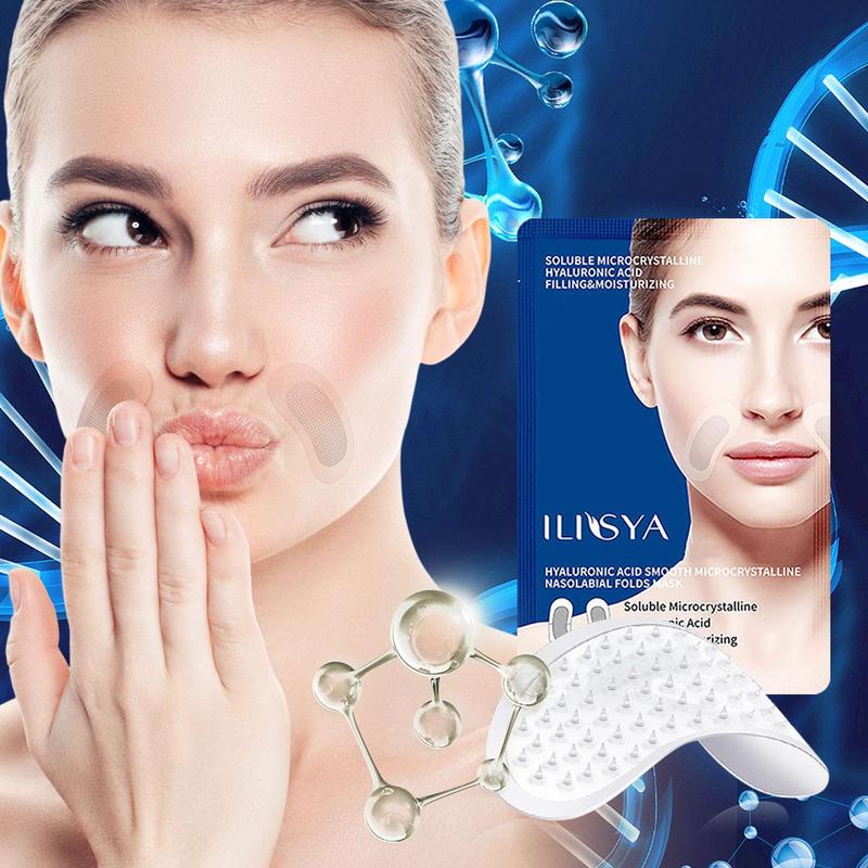 Hyaluronic Acid Facial Line Smoothing Patch, Moisturizing Nose Line Smoothing Patch, Nose Lifting Patch, Facial Skin Care Product