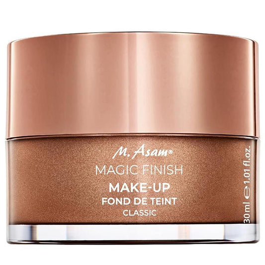 M. Asam Magic Finish Make-Up Mousse (1.01 Fl Oz) - Silky Texture with Moisturizing Serum for Light to Medium Skin Tones - Cream Blend Makeup Cosmetic Flawless