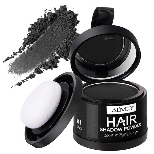 Hairline Covering Powder, Hairline & Roots Concealer Powder, Natural Colored Facial Contouring Bronzer Sponge