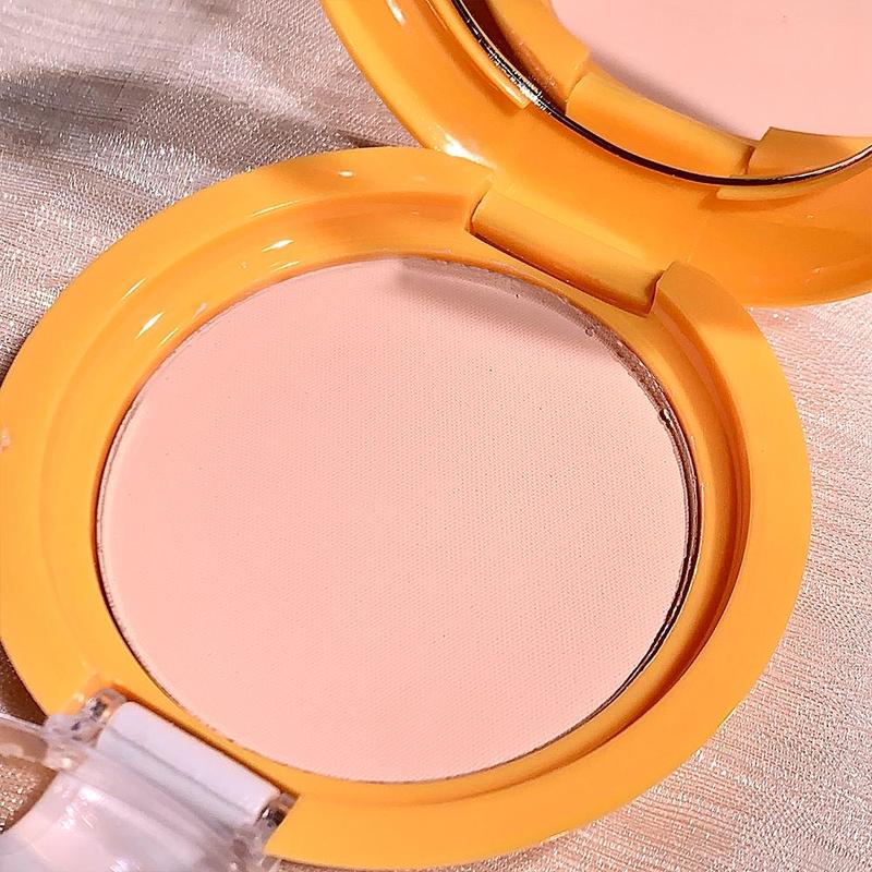 Long-lasting Oil Control Pressed Powder, Matte Makeup Setting Powder, Mattifying Makeup Powder To Smooths Skin and Covers Pores