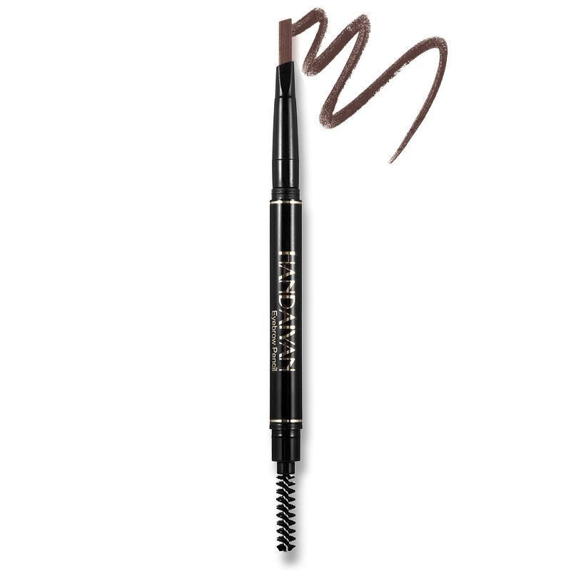 2 in 1 Eyebrow Pencil & Eyebrow Brush, 1 Count Double-headed High Pigmented Eyebrow Pencil, Eye Makeup Products for Women and Girls