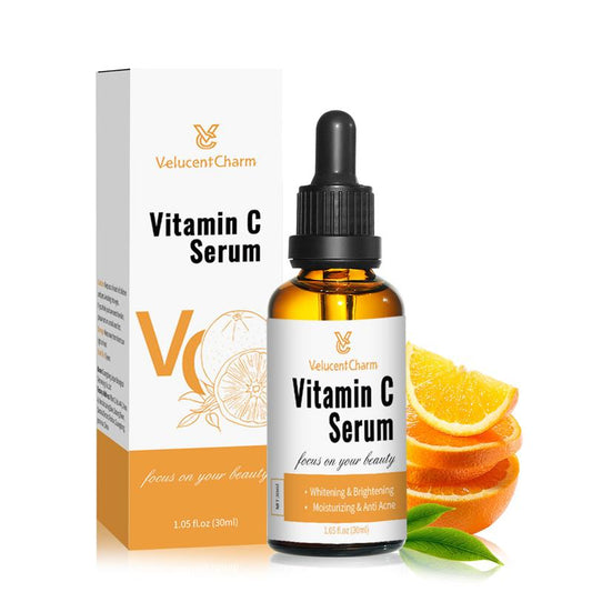 Vitamin C Facial Serum for Even Skin Tone, Collagen Synthesis, Pigmentation and Moisturization Skincare Skin Repair Comfort 30ml