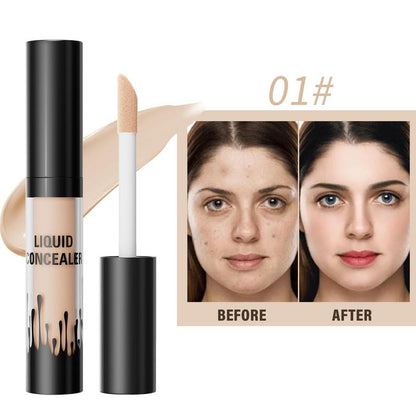 Long-lasting Liquid Concealer, Waterproof Concealer, Lightweight Full Coverage Flawless Makeup Cream, Makeup Product for Women & Girls