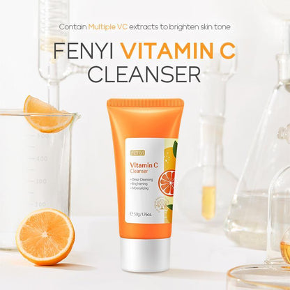 Hydrating?Vitamin C Facial Cleanser, Deep?Cleansing &?Brightening?Facial Wash, Moisturizing Facial Cleanser, Comfort?Facial Cleansing?Skincare Product?For Women & Men