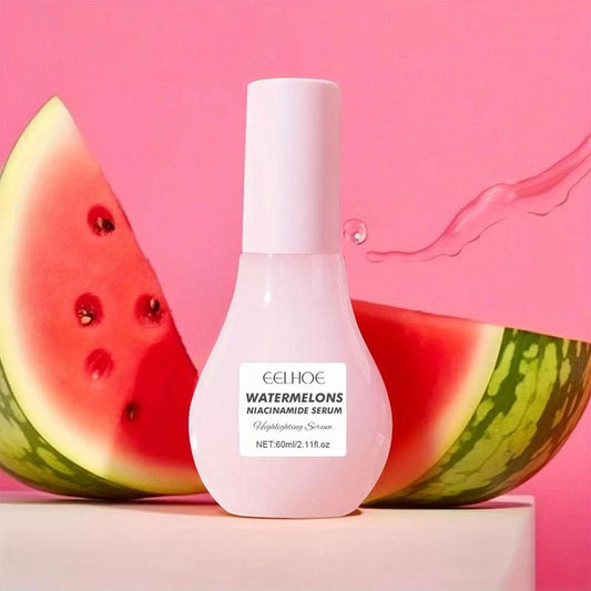 60ml Watermelon Nicotinamide Serum, 1/2 Counts? Pore Shrinking & Skin Brightening Essence, Moisturizing Facial Serum for Women & Girls