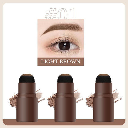 Eyebrow Powder Stamp, 1 Count Waterproof Long Lasting Eyebrow Stamp, Eye Brow Makeup Tool For Women