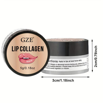 Lip Collagen Mask, 1 Count Lip Sleeping Mask, Overnight Lip Plumper Lip Masks, Hydrating Lip Masks, Daily Skincare Products