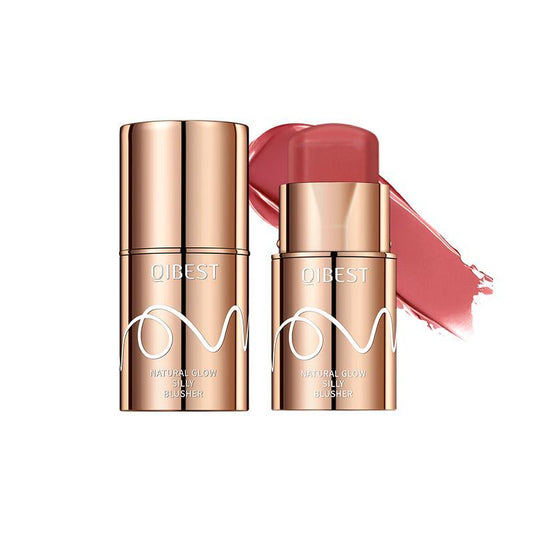 Blush Stick, 1 Count Long-Wearing Blush For Women & Girls, Natural Look Cheeks Contour Blush for Daily Makeup