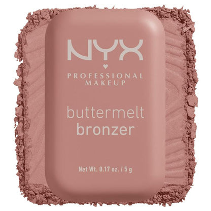 Buttermelt Bronzer, Natural Finish Pressed Powder Bronzer, NYX Professional Makeup