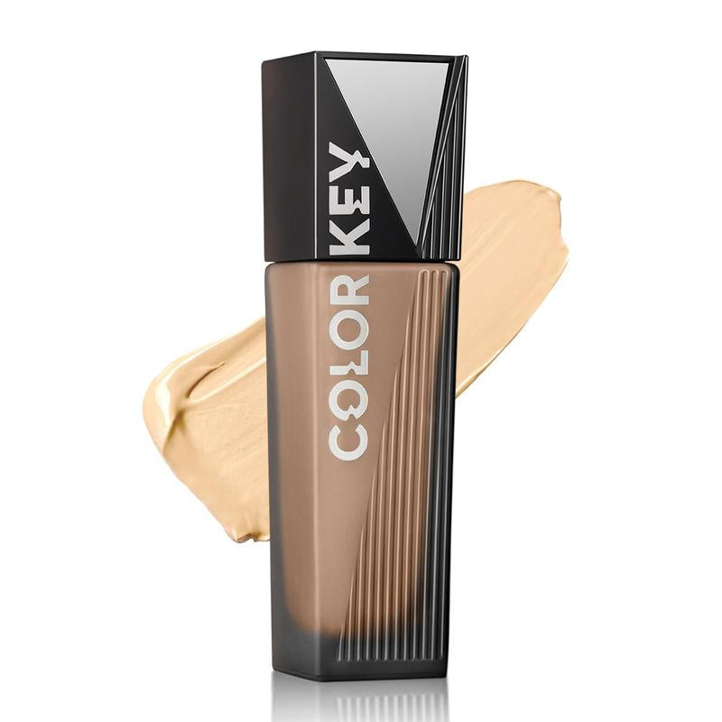 COLORKEY Matte Flawless Liquid Foundation (1 Piece), Hydrating Liquid Foundation, Long-lasting Liquid Foundation, Perfect For Both Makeup Beginners & Experts