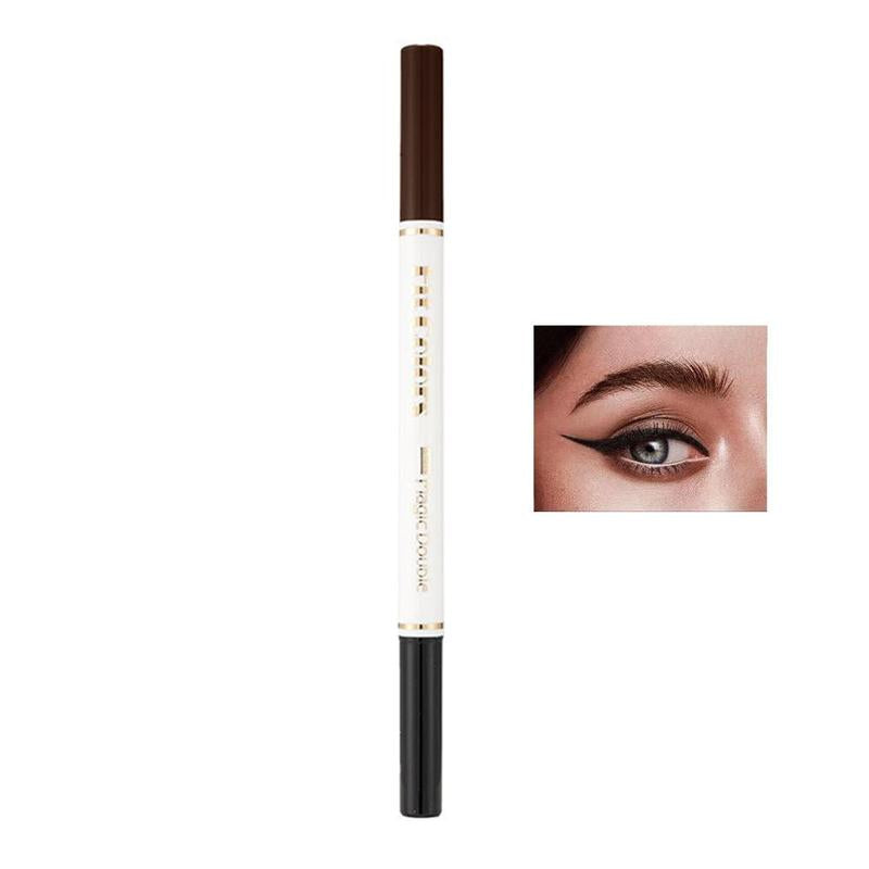 Double-ended Eyebrow Pencil, Waterproof Long Lasting Brow Styling Pen, Makeup Tool