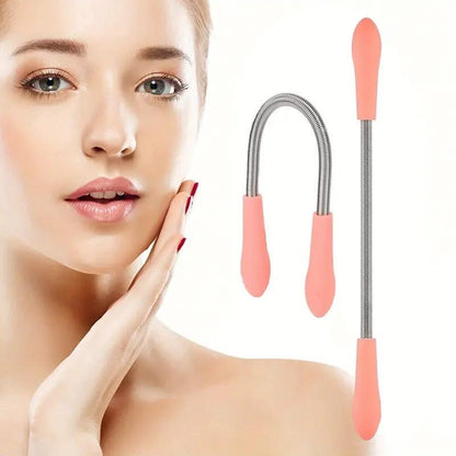 Facial Hair Removal Tool, Multifunction Face Hair Removal Tool, Professional Hair Remover Spring for Women