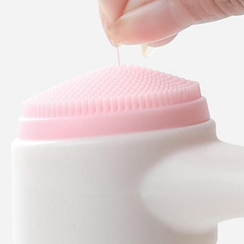 Facial Cleaning Brush, Face Scrubber, Face Wash Brush, Facial Pore Cleaner, Exfoliating Skin Brush, Blemish Washing Scrubber Brush, Makeup Skincare Products