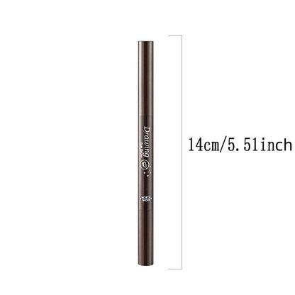 Waterproof Eyebrow Pencil with Brush, 1 Count Long Lasting Eyebrow Pencil, Eye Brow Makeup Products