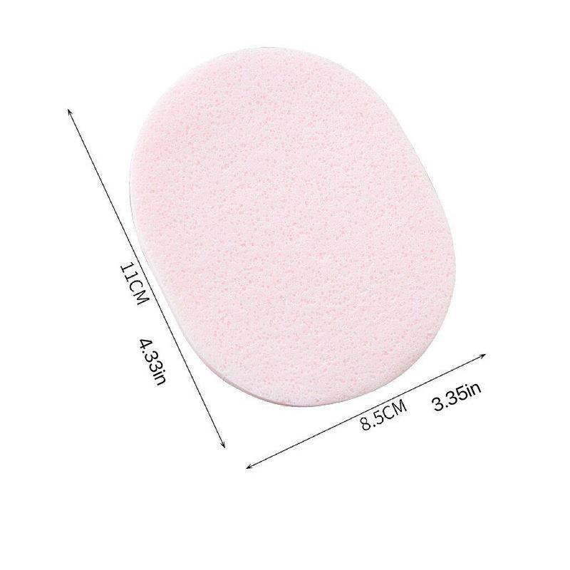 1 Piece Solid Color Soft Facial Cleansing Sponge, Dry and Wet Use Cleansing Tools, Beauty & Personal Care Products for Women