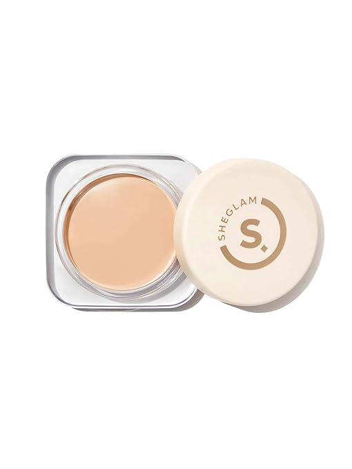 SHEGLAM Hydrating Cream Full Coverage Foundation Balm Long Lasting Concealer Face Foundation for Dry Skin - Fair Makeup Matte Cosmetic