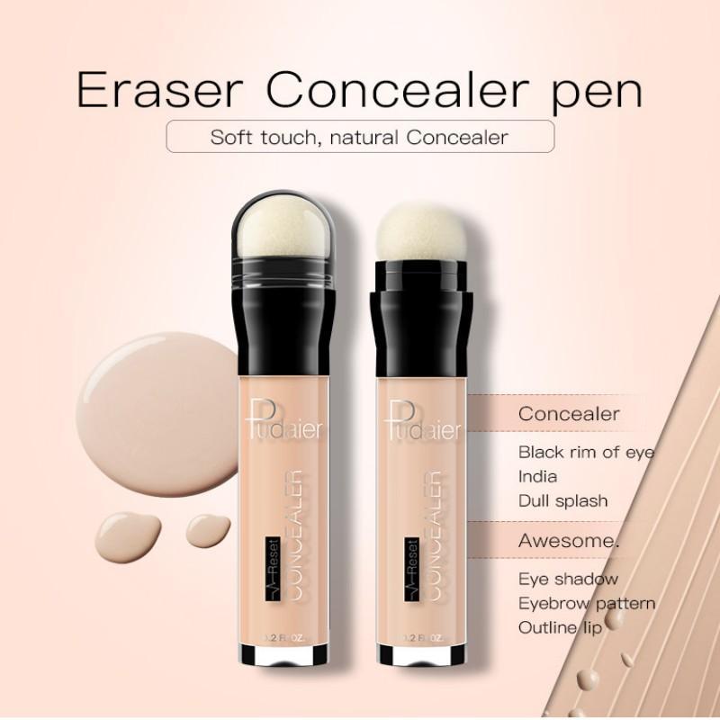 Waterproof Long-Lasting High Coverage Concealer, 1 Count Moisturizing Lightweight Concealer Pen, Professional Daily Makeup Accessories