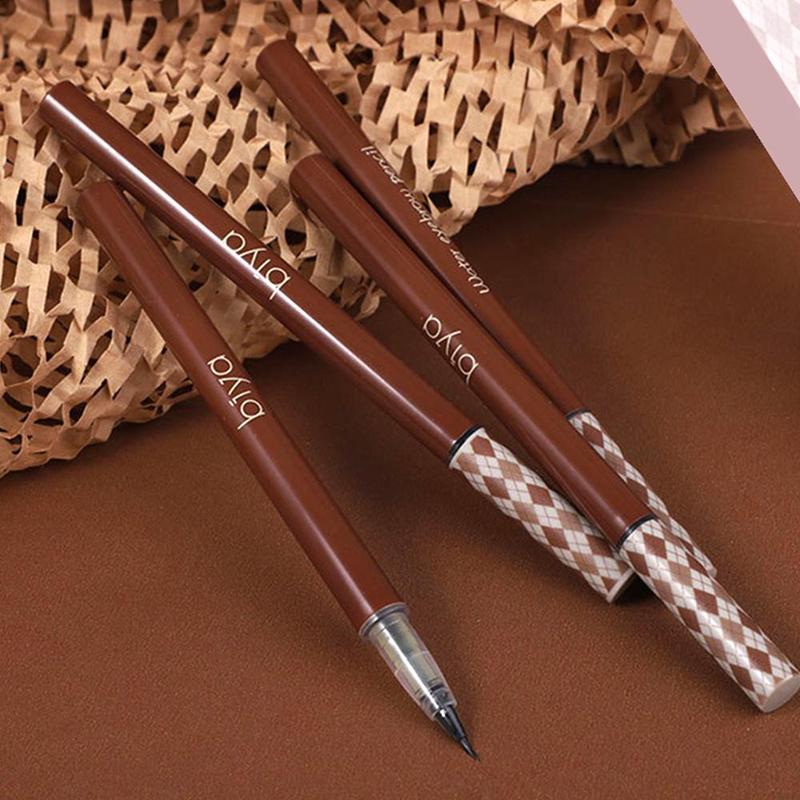 Ultra Fine Eyebrow Pencil, 1 Count Long Lasting Eyebrow Liquid Pen, Smudge Proof Fine Tip Eye Brow Liquid Pencil, Sweat Proof High Pigmented Brow Shading & Filling Pencil, Makeup Tool Easy to Apply