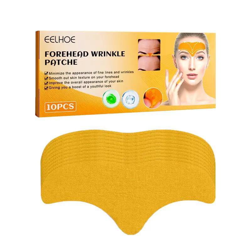 1 Box Anti-wrinkle Forehead Patch, Forehead Wrinkle Cover Patch, T-zone Masks for Frown Line Reduction Skin Smoothing, Facial Wrinkle Remover Strips