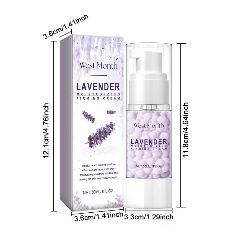 Lavender Facial Moisturizer, Moisturizing Face Cream, Hydrating Nourishing Skin Care Day Cream Night Cream, Face Lotion for Women and Men All Skin Types