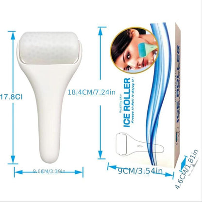 Facial Ice Roller (1 Box), Face Massage Tool, Ice Roller for Face & Body, Skincare Tool for Women & Men