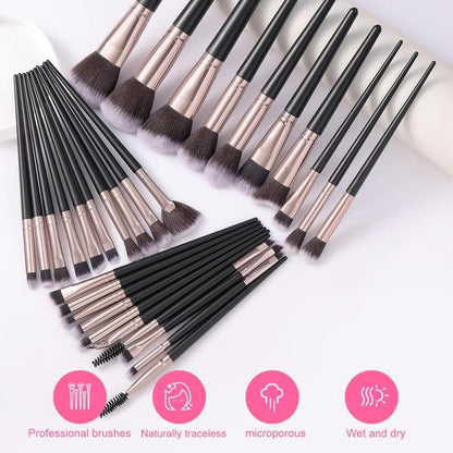 Makeup Tool Set with Storage Bag, 49pcs/set Makeup Brush & Powder Puff & Sponge & Hairband & Makeup Brush Cleaning Tool, Cosmetic Brush Set for Beginners?Back To School