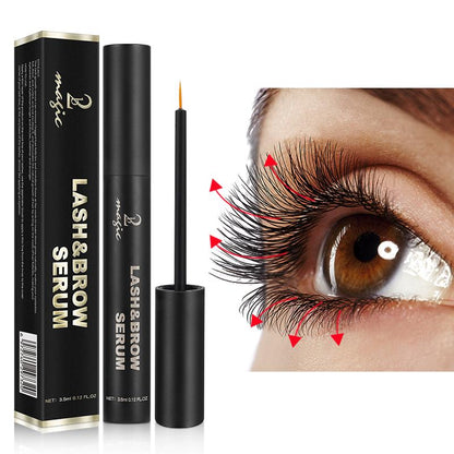 2BMAGIC Eyelash Growth Serum,Lengthening & Fuller Looking Voluminous Eyelashes, Eyelash Caring Tool,Thicker Eyelashes & Eyebrow