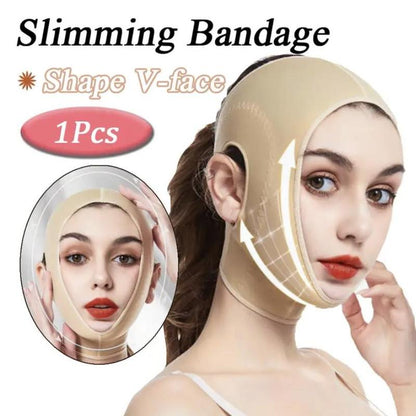 Reusable Face Lifting Bandage, 1 Count?Double Chin Breathing Exercise Bandage, Professional Facial Firming & Lifting Treatment Tool for Women